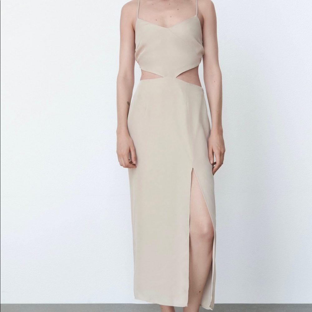 Zara cut out dress